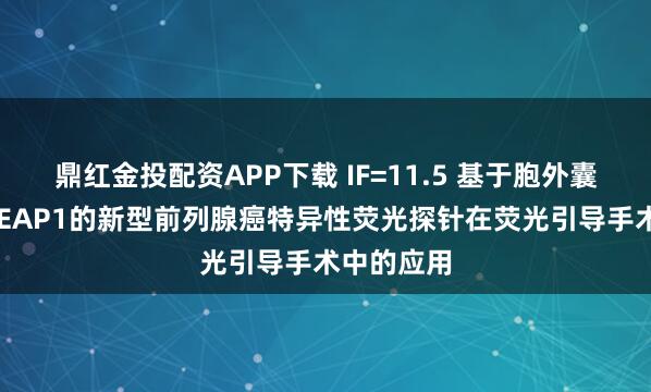 鼎红金投配资APP下载 IF=11.5 基于胞外囊泡靶向STEAP1的新型前列腺癌特异性荧光探针在荧光引导手术中的应用